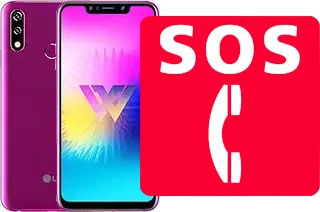Llamadas de emergencia en LG W10