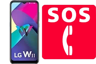 Llamadas de emergencia en LG W11