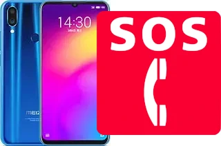 Llamadas de emergencia en Meizu Note 9