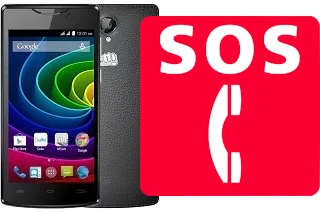 Llamadas de emergencia en Micromax Bolt D320