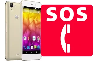 Llamadas de emergencia en Micromax Canvas Selfie Lens Q345