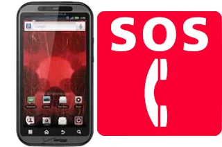 Llamadas de emergencia en Motorola DROID BIONIC XT865