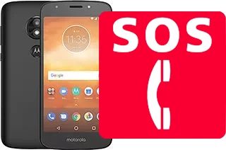 Llamadas de emergencia en Motorola Moto E5 Play