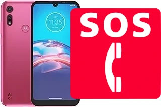 Llamadas de emergencia en Motorola Moto E6i