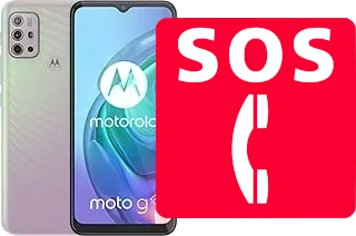 Llamadas de emergencia en Motorola Moto G10