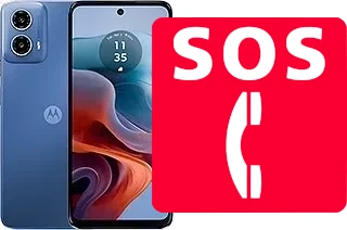 Llamadas de emergencia en Motorola Moto G34