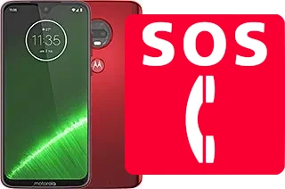 Llamadas de emergencia en Motorola Moto G7 Plus