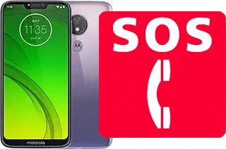 Llamadas de emergencia en Motorola Moto G7 Power