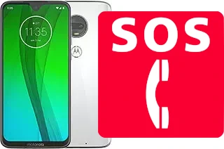 Llamadas de emergencia en Motorola Moto G7