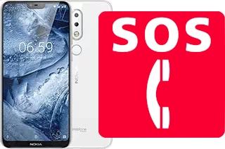 Llamadas de emergencia en Nokia 6.1 Plus