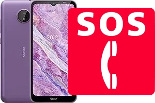 Llamadas de emergencia en Nokia C10