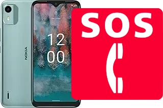 Llamadas de emergencia en Nokia C12 Plus