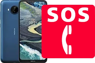 Llamadas de emergencia en Nokia C20 Plus