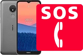 Llamadas de emergencia en Nokia C21
