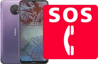 Llamadas de emergencia en Nokia G10