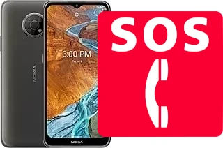 Llamadas de emergencia en Nokia G300