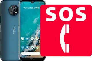 Llamadas de emergencia en Nokia G50