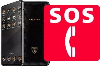 Llamadas de emergencia en Oppo Find X Lamborghini