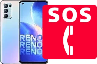 Llamadas de emergencia en Oppo Reno5 4G