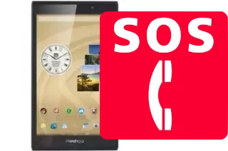 Llamadas de emergencia en Prestigio MultiPad Consul 7008 4G