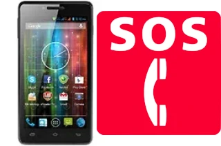 Llamadas de emergencia en Prestigio MultiPhone 5500 Duo