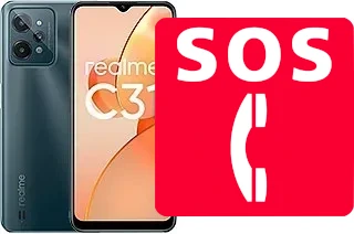 Llamadas de emergencia en Realme C31