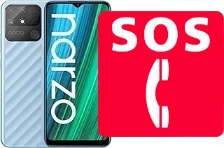 Llamadas de emergencia en Realme Narzo 50A