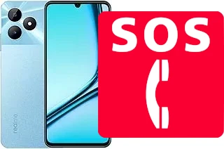 Llamadas de emergencia en Realme Note 50