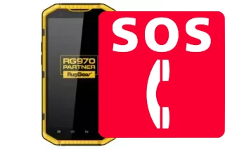 Llamadas de emergencia en RugGear RG970 Partner