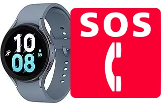 Llamadas de emergencia en Samsung Galaxy Watch5