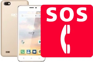 Llamadas de emergencia en Sky-Devices Elite B5