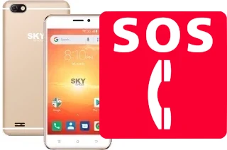 Llamadas de emergencia en Sky-Devices Platinum J5