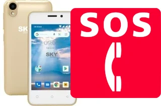 Llamadas de emergencia en Sky-Devices Platinum P4