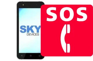 Llamadas de emergencia en Sky-Devices Sky Devices Elite Photo Pro