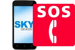 Llamadas de emergencia en Sky-Devices Sky Elite 4-5P