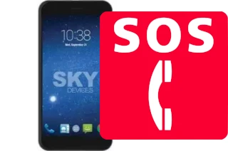 Llamadas de emergencia en Sky-Devices Sky Elite 5-0L Plus