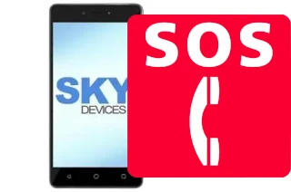 Llamadas de emergencia en Sky-Devices Sky Elite 5-0P