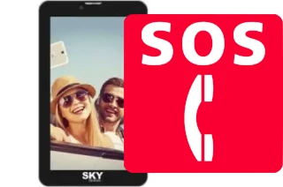 Llamadas de emergencia en Sky-Devices SKY Platinum 7-0