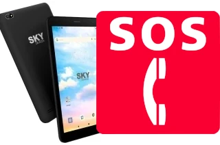 Llamadas de emergencia en Sky-Devices T8Plus