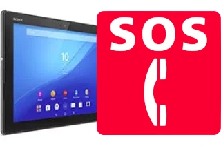 Llamadas de emergencia en Sony Xperia Z4 Tablet LTE