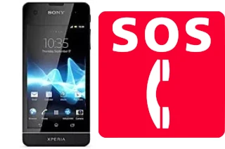 Llamadas de emergencia en Sony Xperia SX SO-05D