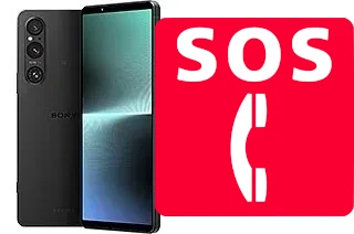 Llamadas de emergencia en Sony Xperia 1 V