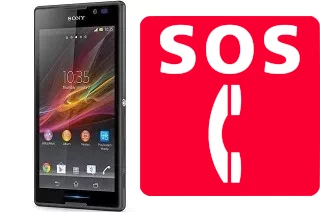 Llamadas de emergencia en Sony Xperia C