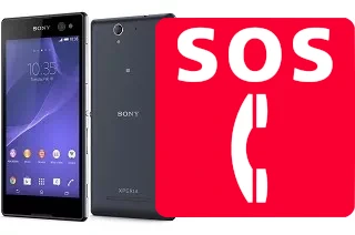 Llamadas de emergencia en Sony Xperia C3 Dual