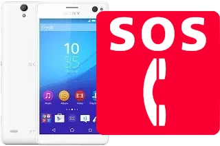 Llamadas de emergencia en Sony Xperia C4