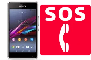 Llamadas de emergencia en Sony Xperia E1 dual