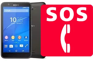 Llamadas de emergencia en Sony Xperia E4