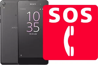 Llamadas de emergencia en Sony Xperia E5