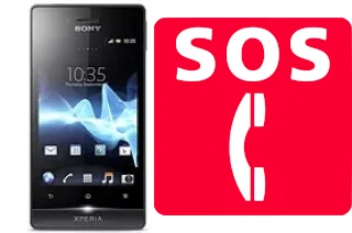 Llamadas de emergencia en Sony Xperia miro