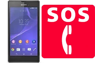 Llamadas de emergencia en Sony Xperia T3